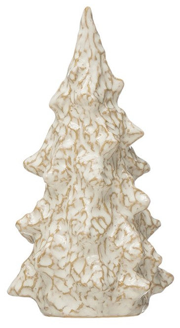 Stoneware Tree w/Reactive Glaze